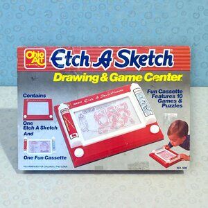 VTG Etch A Sketch Drawing & Game Center (Ohio Art) #508